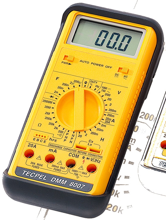 digital multimeter dmm8007 capacitance, Inductance measurement Tecpel